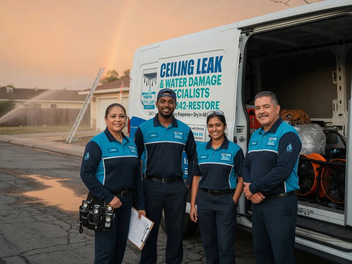 Ceiling Leak Cleanup company in Waubun, MN