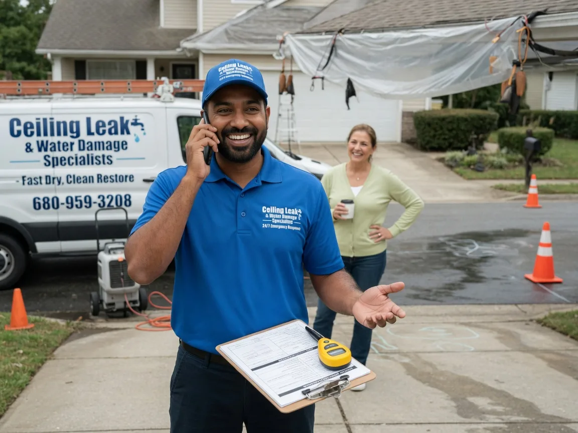 Ceiling Leak Cleanup Waubun, MN FAQs